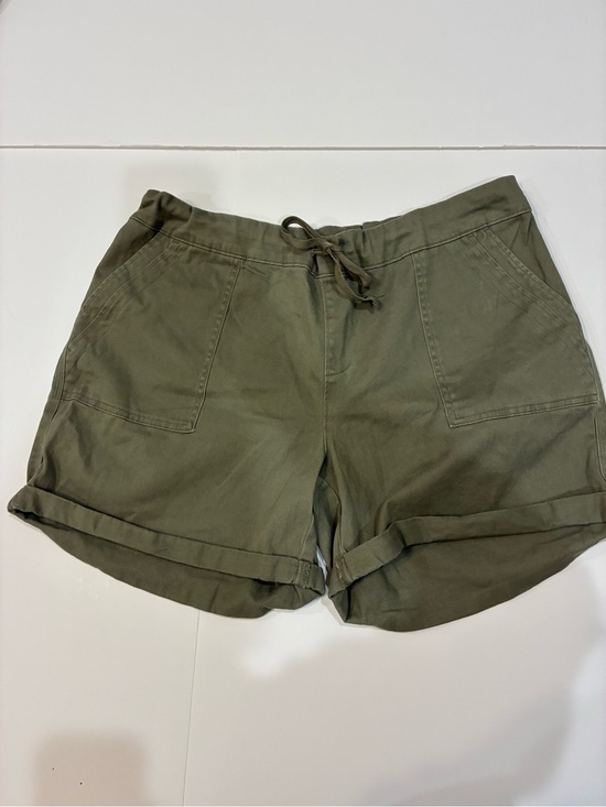 Como Vintage Pants - Como Vintage Paperbag Shorts — Khaki Brown Green | Size Large (EUC)